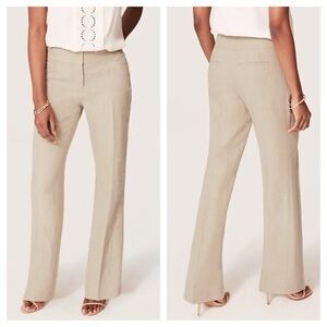 LOFT Marisa Trouser Tan Size 0 - NWT